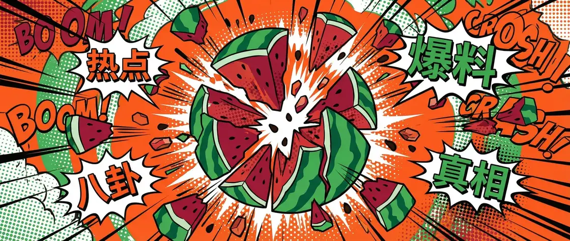 91吃瓜 今日头瓜爆炸漫画横幅